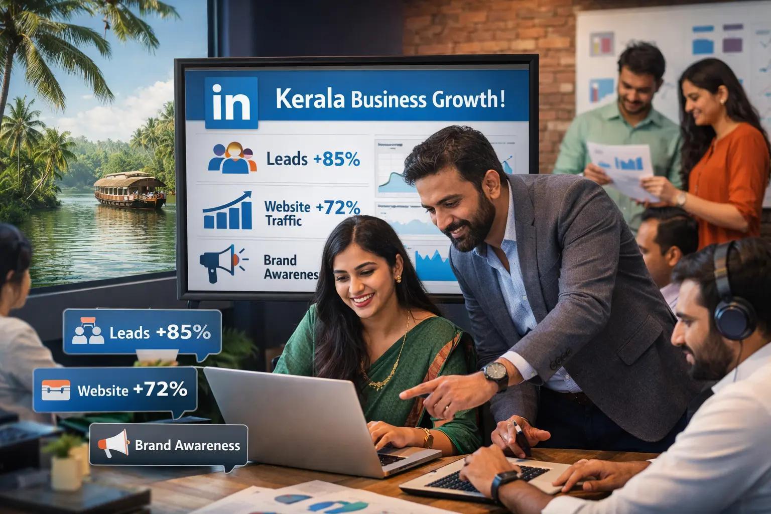 LinkedIn Marketing Agency Helps Businesses in Kerala